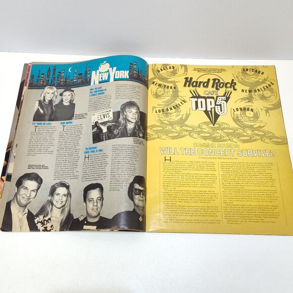 Hard Rock Cafe Magazine Featuring Dan Aykroyd As Elwood Blues 1980s Memorabilia - Picture 4 of 8